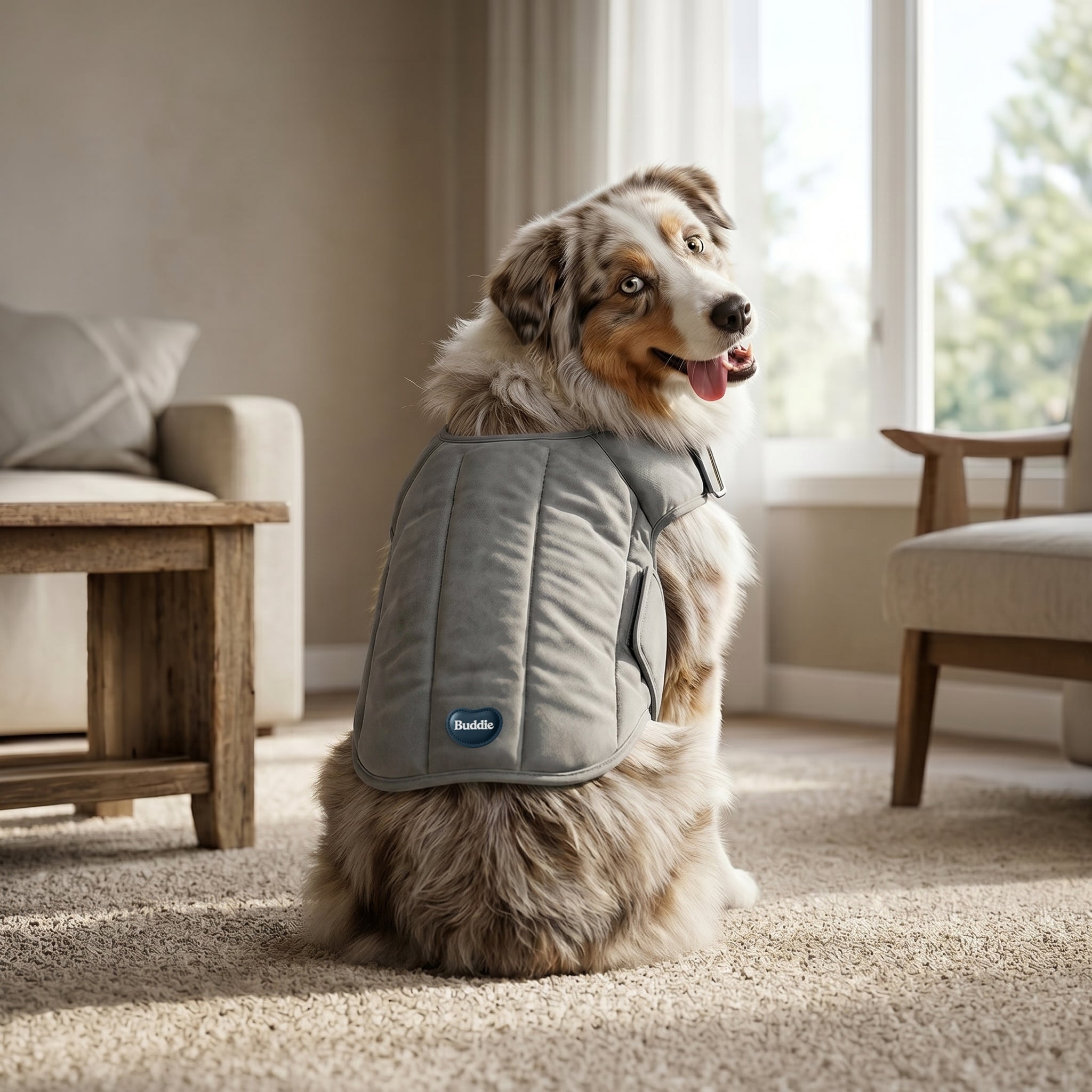Calmie™ Weighted Calming Vest - Cooling Anxiety Relief Vest for Dogs