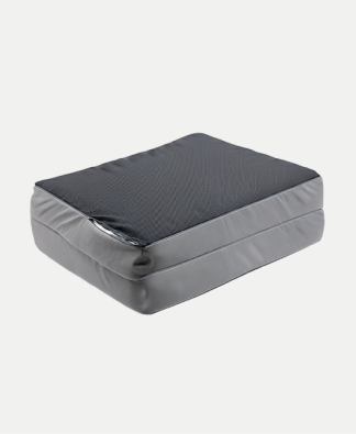 Buddie pet therapy dog bed orthopedic cushion with removable cover and supportive foam base